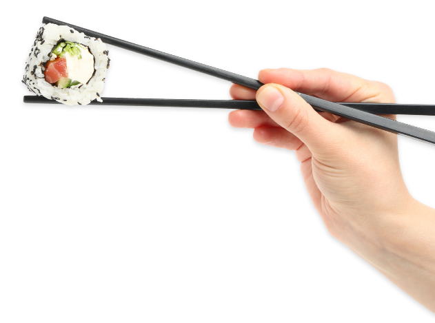 comida sushi para comer en restaurante